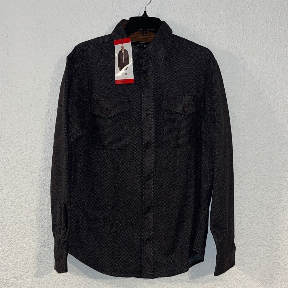 Jachs BLUE Button-Down Men's Shirt